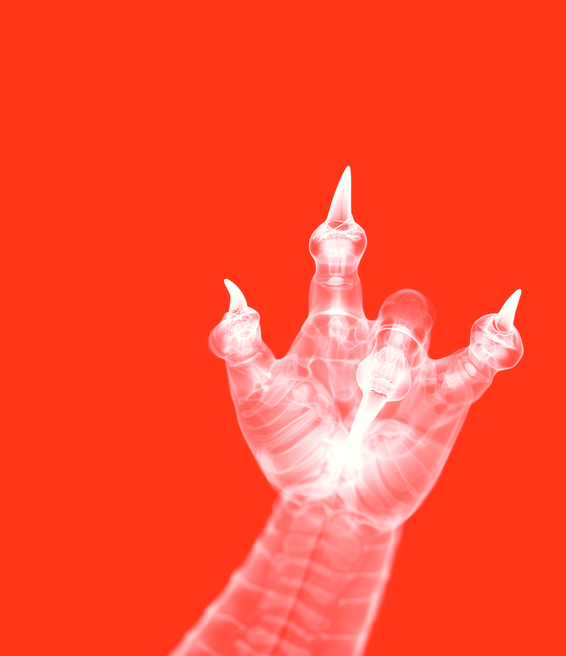 Godzilla paw